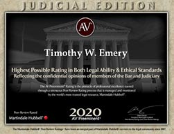 Martindale-Hubbell AV Preeminent Judicial Edition 2020
