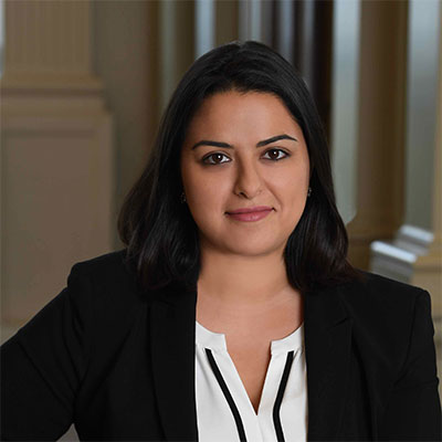 2019 Emery Reddy Scholarship for Legal Studies winner Safa Ansari-Bayegan