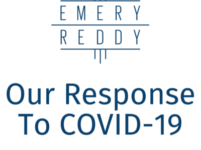 Emery Reddy: Our Response To Coroanvirus And COVID-19