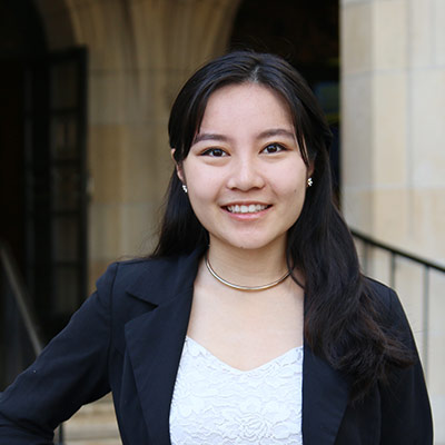 Madelyn Chen - 2020 Winner of the Emery Reddy Legal Studies Scholarship