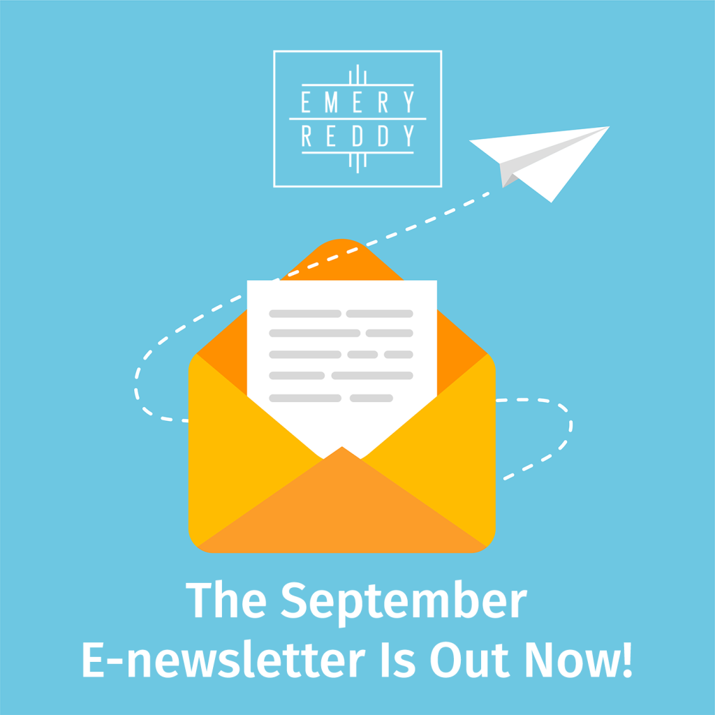 emery reddy enewsletter is out now