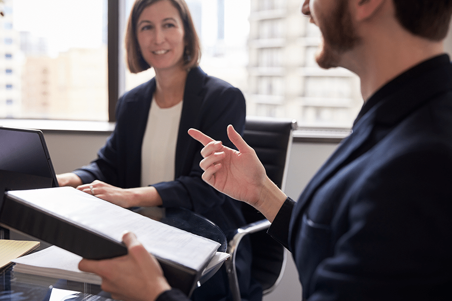 Emery Reddy Seattle l&i attorneys discussing an l&I settlement