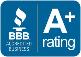 better business bureau a+ rating icon