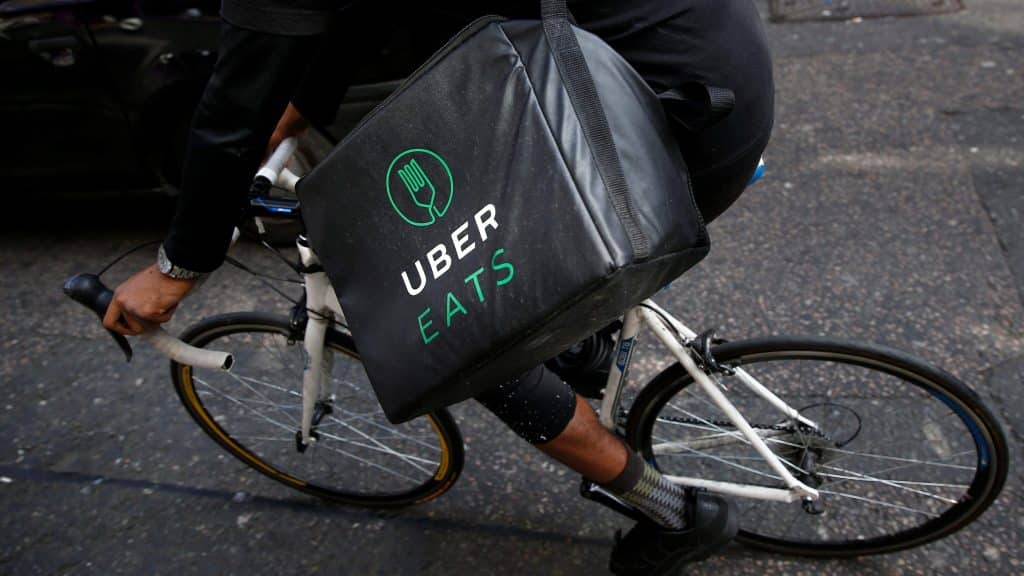uber eats bike delivery