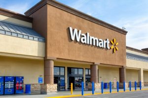 a walmart business front
