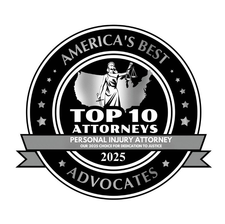 op 10 Attorneys — Personal Injury Attorney — 2025 Choice for Dedication to Justice