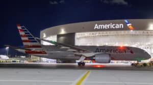american airlines jet