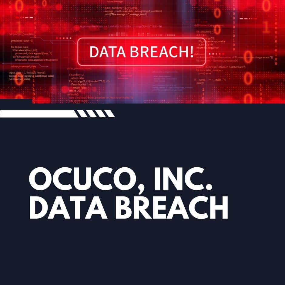 Ocuco data breach