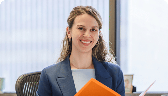 Attorney Hannah Hamley in our Seattle Office