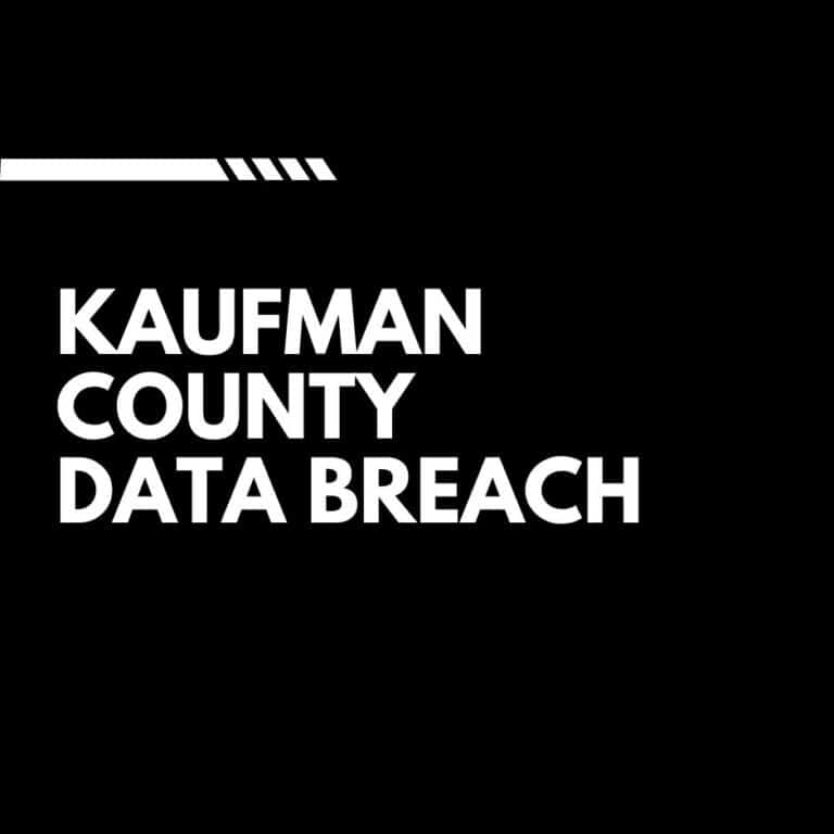 Kaufman County Data Breach
