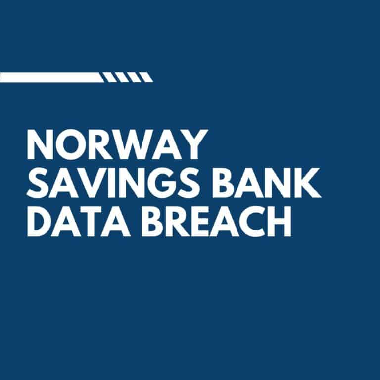 Norway Savings Bank Data Breach