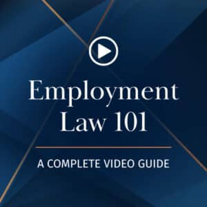 Employment Law 101 Video Guide Thumbnail