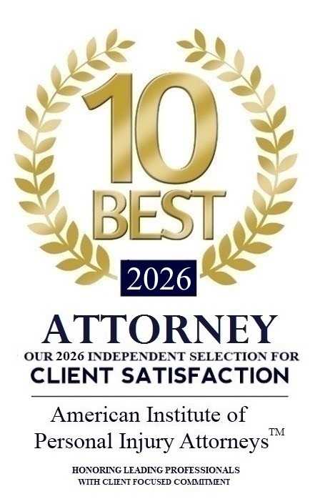 2026 Attorney Client Saatisfaction - American Institute of Personal Injury attorneys
