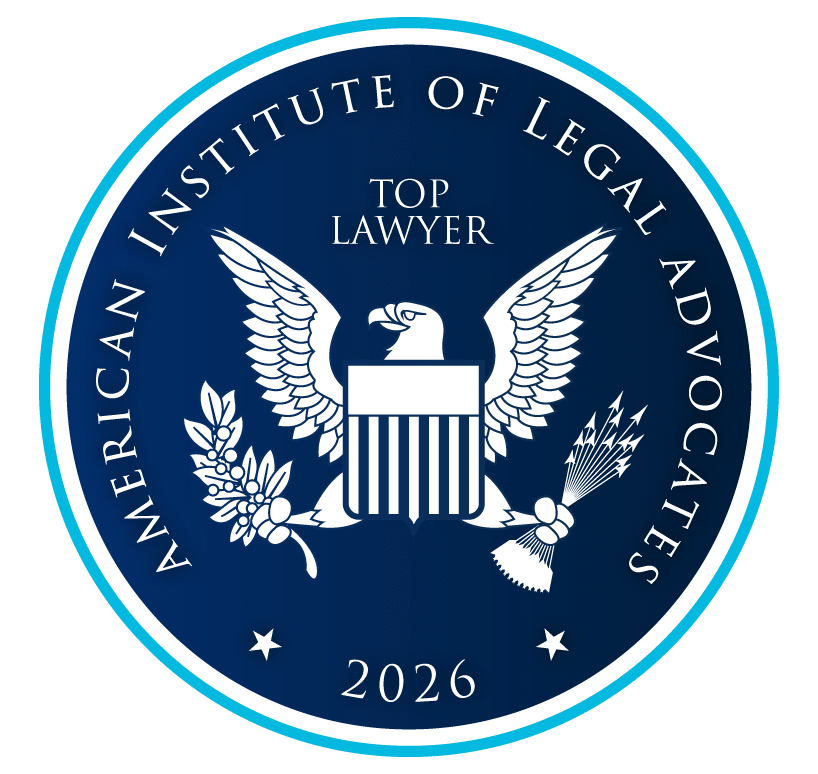 American Institute of Legal Advocates Top Lawyer Badge