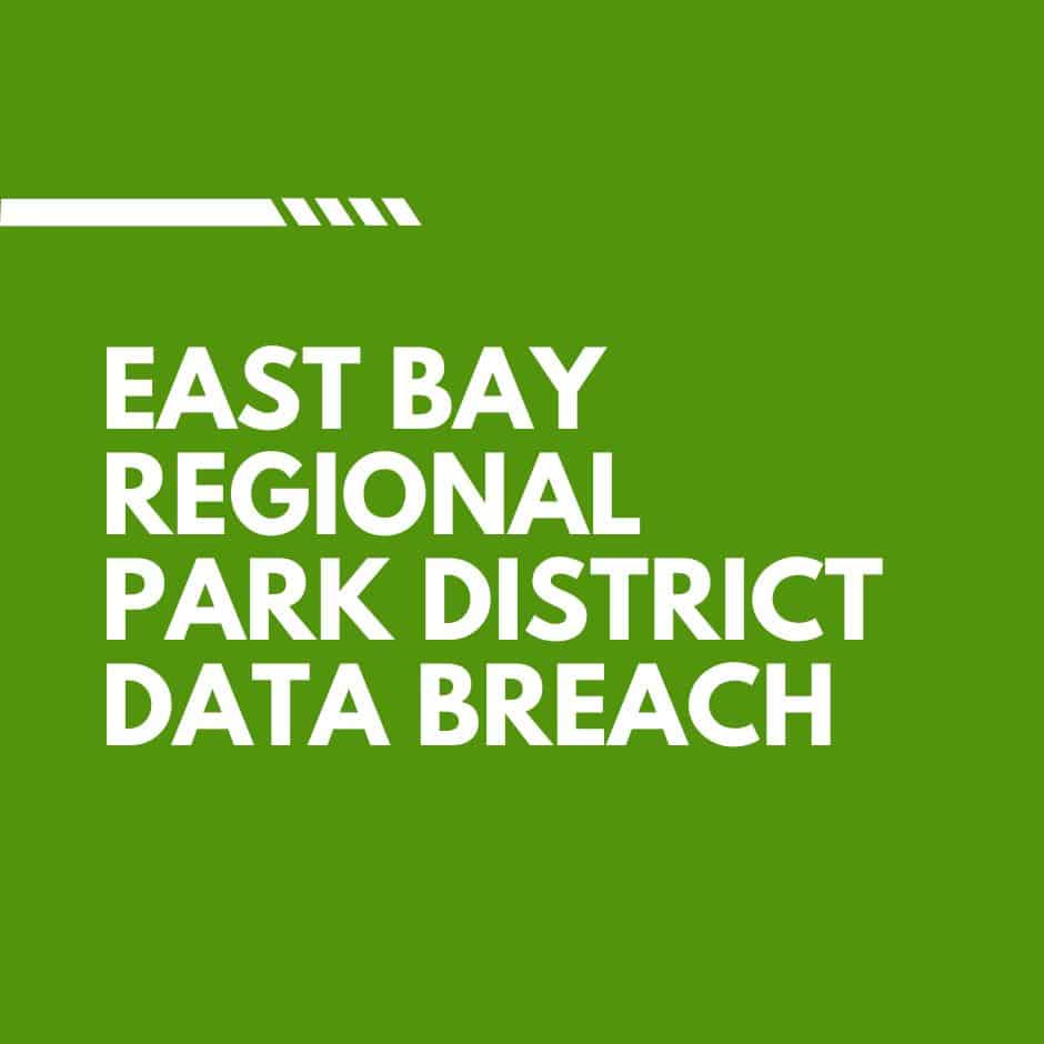 East Bay Regional Park District Data Breach