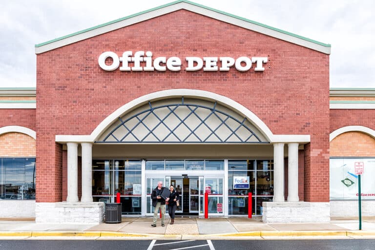 office depot storefront