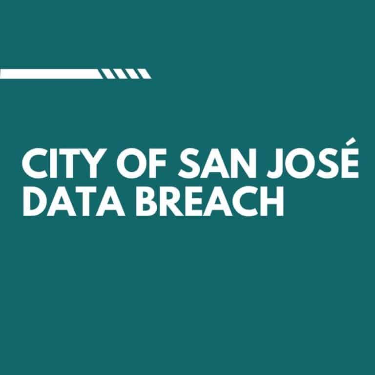 City of San José Data Breach