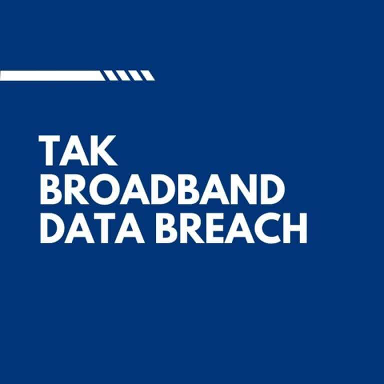 TAK Broadband Data Breach
