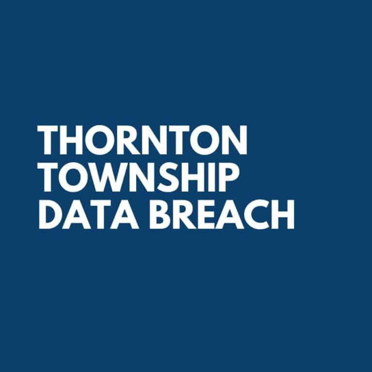 Thornton Township Data Breach