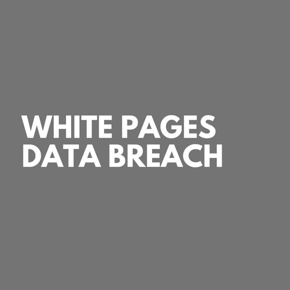 White Pages Data Breach