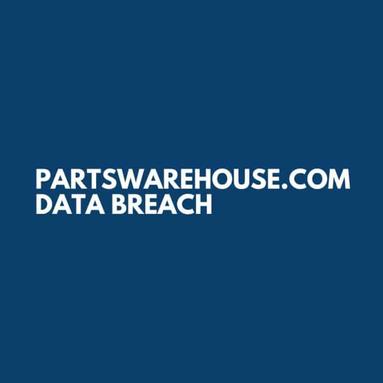 Partswarehouse.com Data Breach