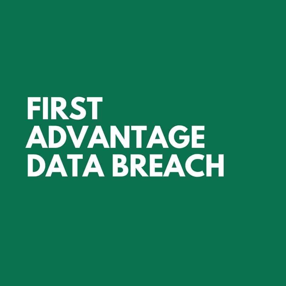 First Advantage Data Breach