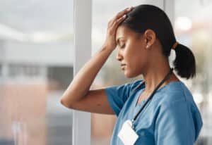 It's stressful work being responsible for lives