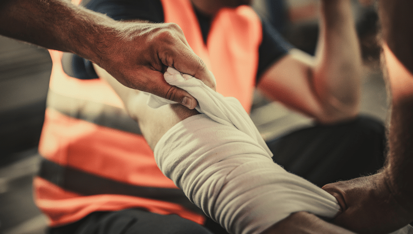 complications from burn injury