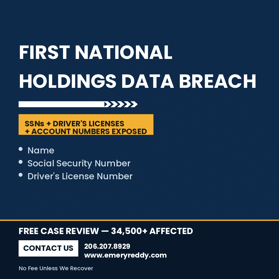 First National Holdings, LLC Data Breach: What You Need to Know