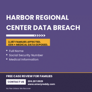 Harbor Regional Center Data Breach