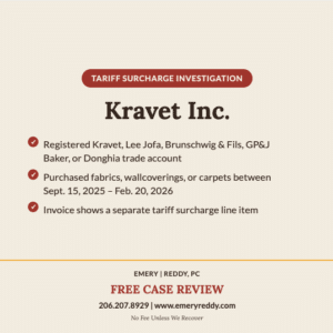 Kravet Tariff Surcharge Investigation