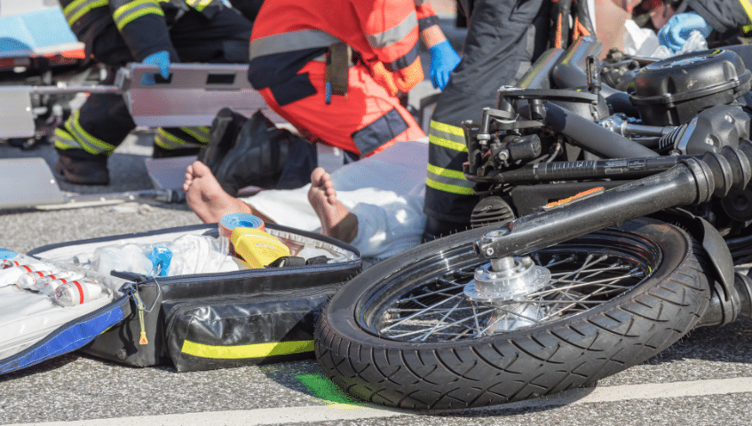motorcycle accident third-party claims