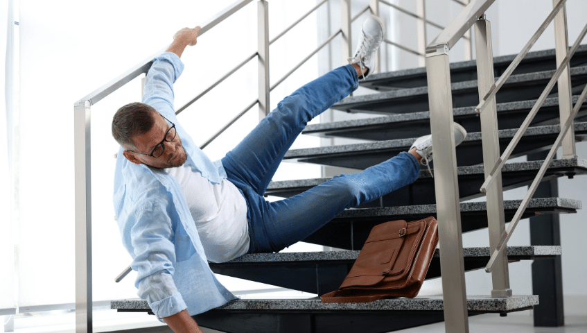 third-party claims slip and fall injury
