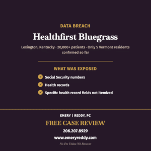 Healthfirst Bluegrass Data Breach