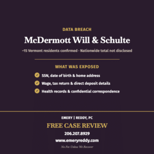 McDermott Will & Schulte Data Breach