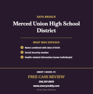 Merced High School District Data Breach