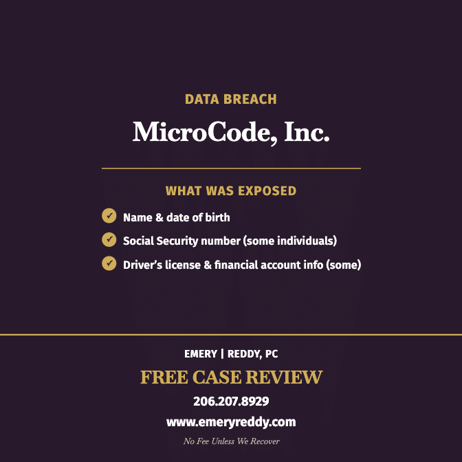 MicroCode Data Breach