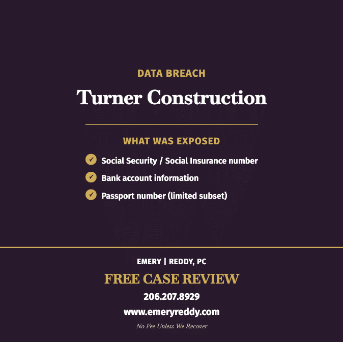 Turner Construction Data Breach