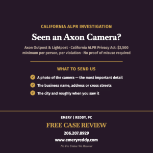 Axon’s License Plate Cameras Are Now in California
