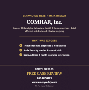 COMHAR Data Breach