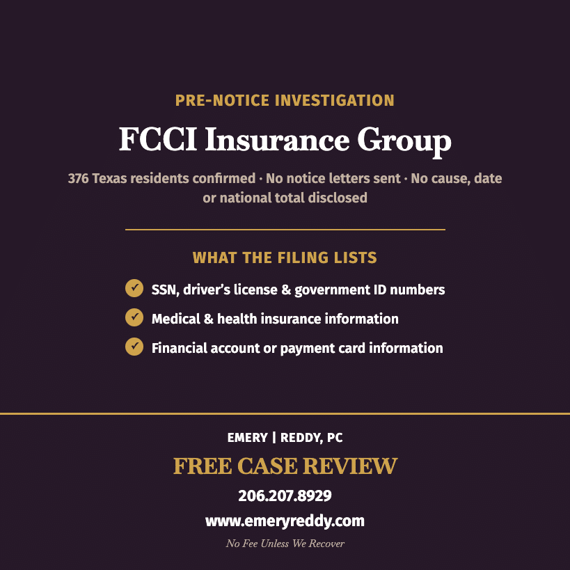 FCCI Insurance Group Data Breach