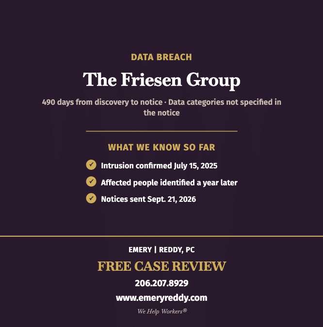 The Friesen Group Data Breach