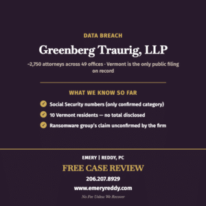 Greenberg Traurig Data Breach