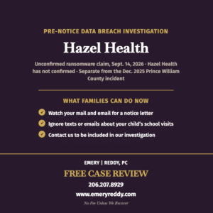 Hazel Health Data Breach