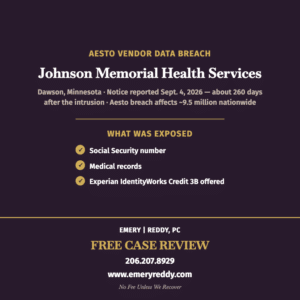 Johnson Memorial Health Services Data Breach
