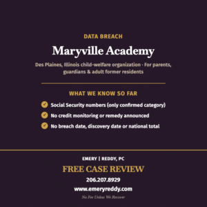Maryville Academy data breach
