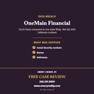 OneMain Financial Data Breach