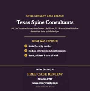 Texas Spine Data Breach
