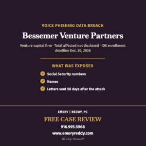 Bessemer Venture Partners Data Breach