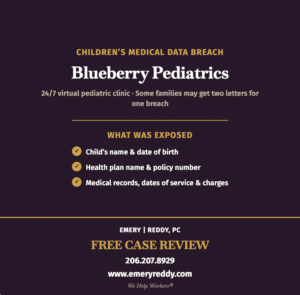 Blueberry Pediatrics Data Breach